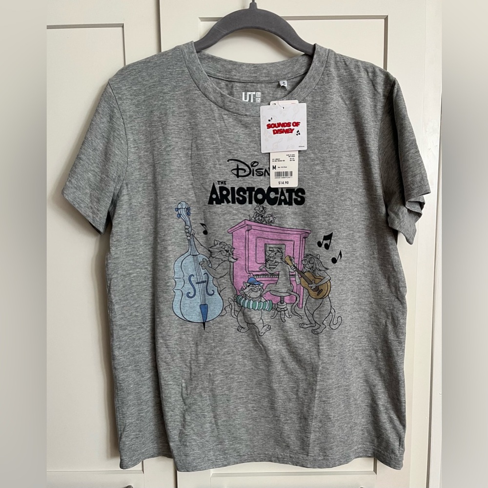 NWT Uniqlo Disney Aristocats Shirt